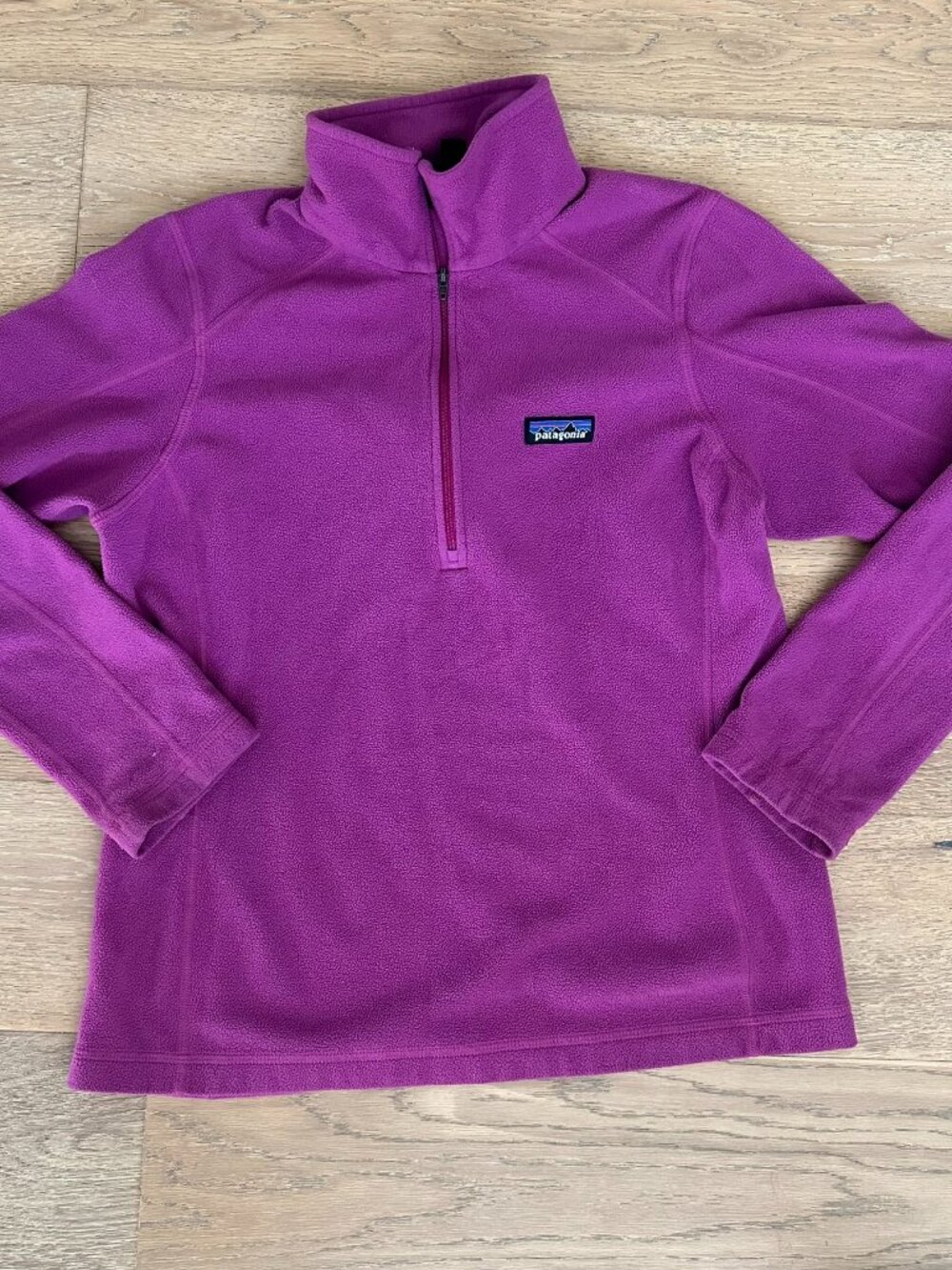 Patagonia 1/4 Zip Fleece Pullover Women’s Small – Purple Jacket